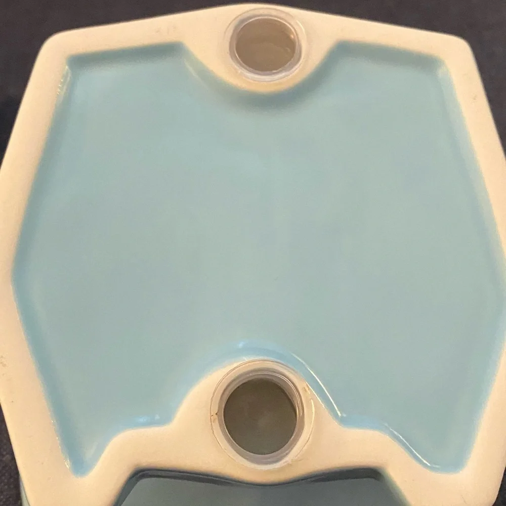 2 ceramic cat head food dishes pet dishes (01)